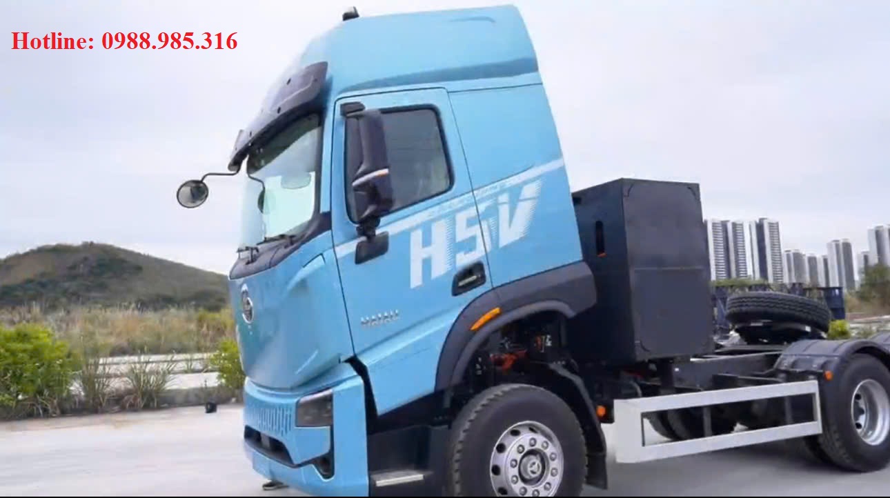Xe đầu kéo điện chenglong 400kw
